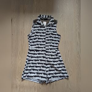 Modcloth Cat Romper